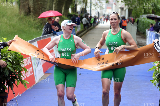 Walsh and Lazzari Win World Triathlon Gold